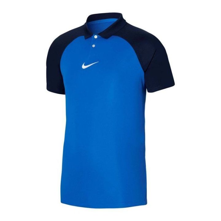 Vyriški polo marškinėliai Nike Academy Pro, mėlyni