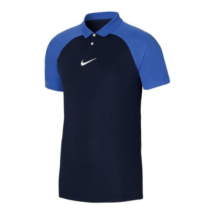 Vyriški polo marškinėliai Nike Academy Pro, tamsiai mėlyni