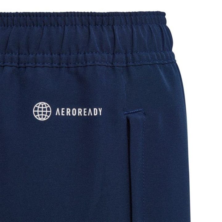 Vaikiškos futbolo kelnės adidas Entrada 22 Presentation, tamsiai mėlynos