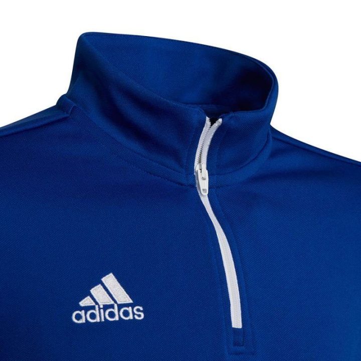 Vaikiškas džemperis su užtrauktuku adidas Entrada 22, mėlynas
