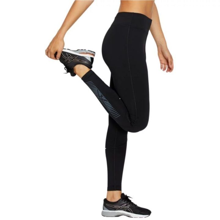 Moteriškos sportinės kelnės ASICS Icon Tight, juodos