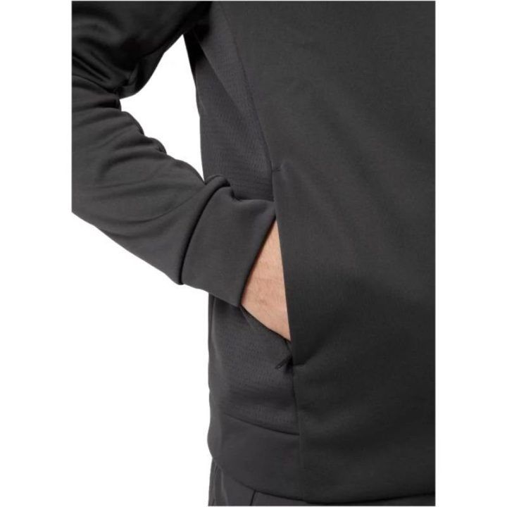 Vyriška striukė su aukšta apykakle Helly Hansen Crew Fleece, pilka