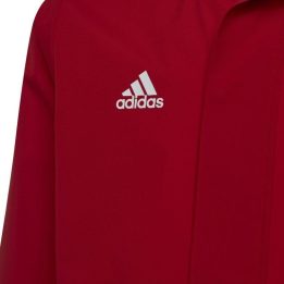 Vaikiška striukė adidas Entrada 22 All-weather, raudona