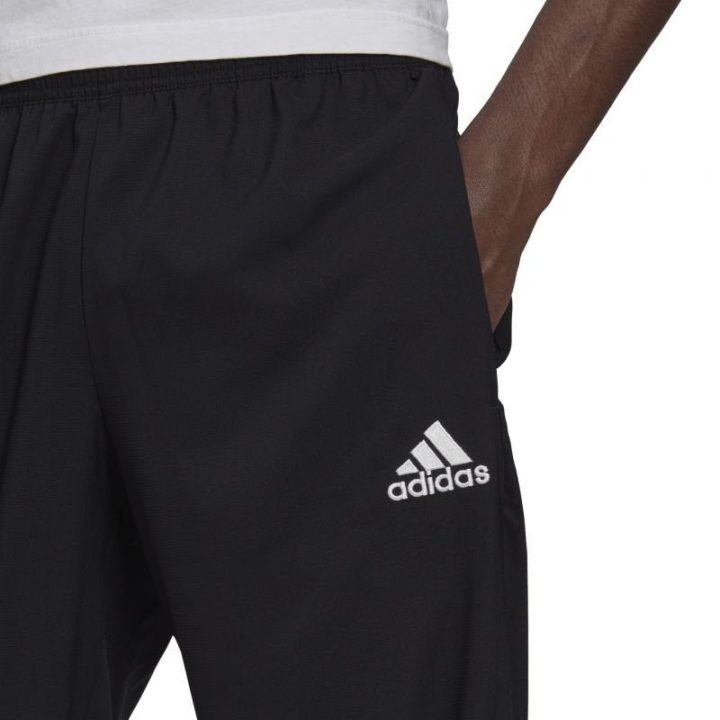 Vyriškos sportinės kelnės su užtrauktukais adidas Entrada 22, juodos