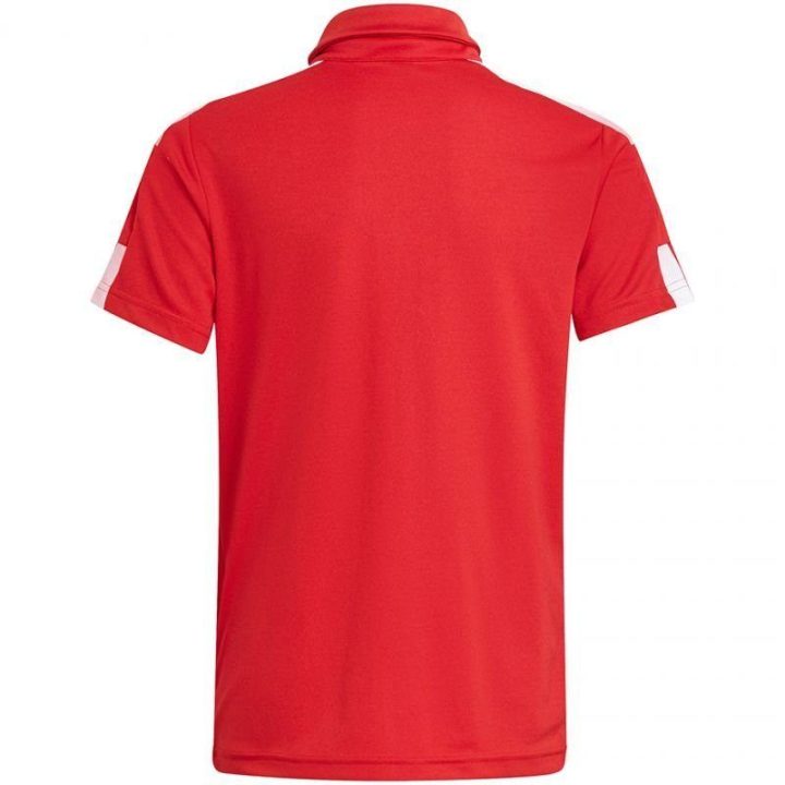 Vaikiški polo marškinėliai adidas Squadra 21, raudoni