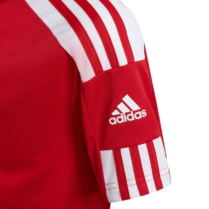 Vaikiški polo marškinėliai adidas Squadra 21, raudoni