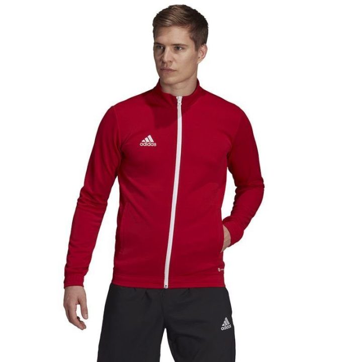 Vyriškas džemperis su stačia apykakle adidas Entrada 22, raudonas