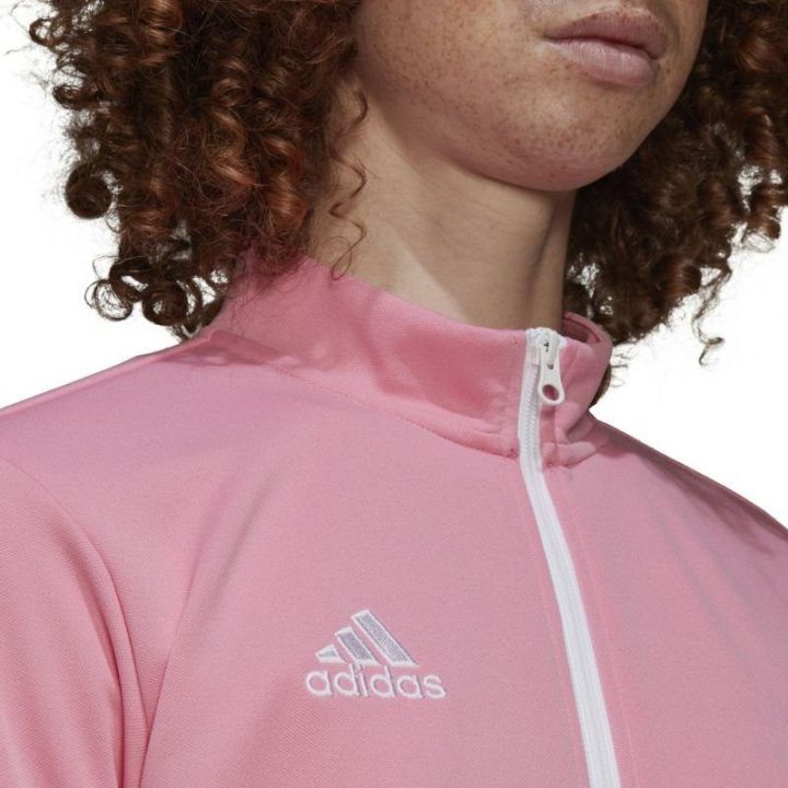 Vyriškas džemperis su užtrauktuku adidas Entrada 22, rožinis