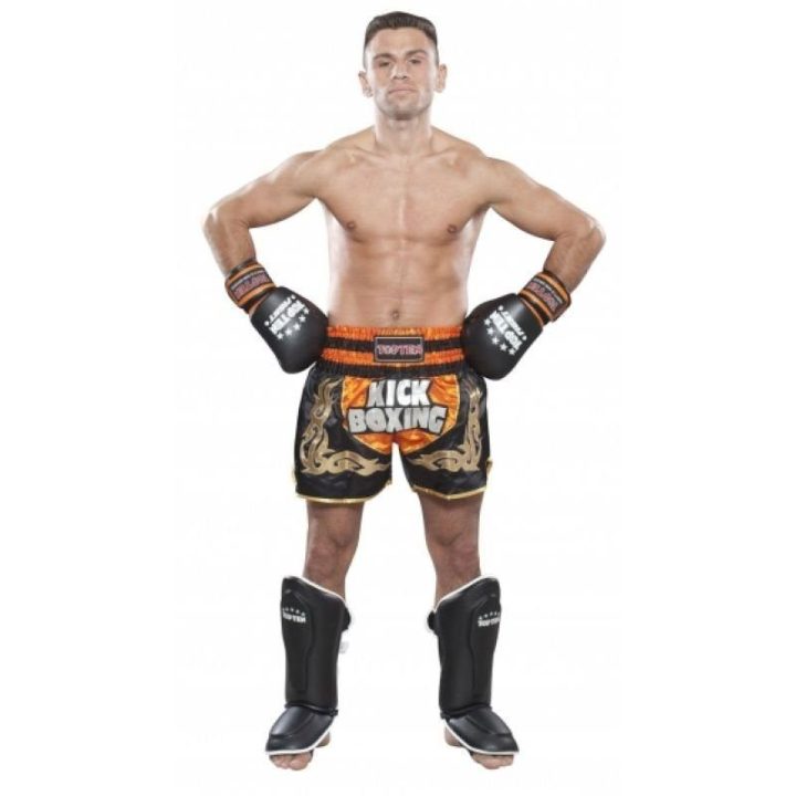Tailandietiški šortai kikboksui TOP TEN Kickboxing Neon