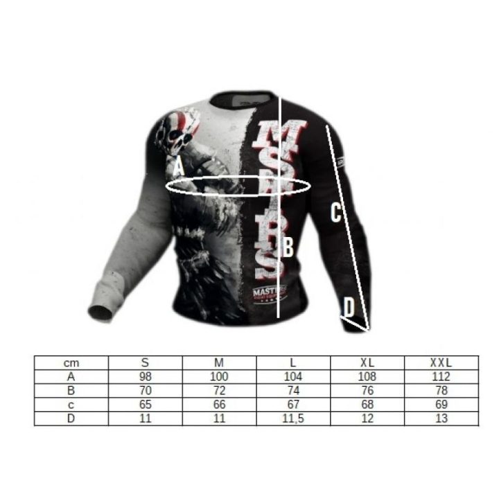 Treniruočių marškinėliai IRON PRO MFC Dark Side Warrior