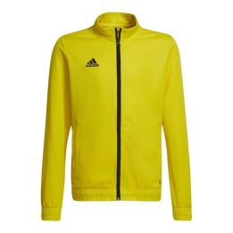 Džemperis vaikams su užtrauktuku adidas Entrada 22 Track, geltonas