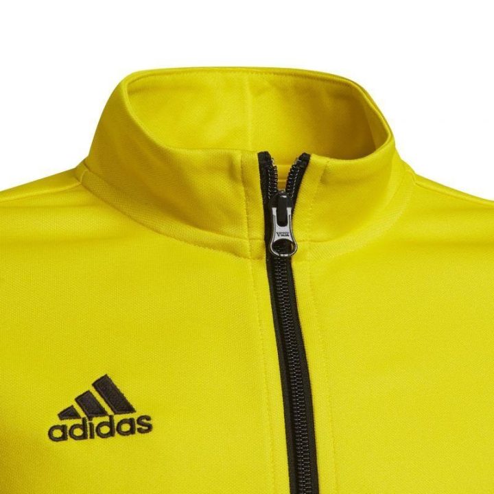 Džemperis vaikams su užtrauktuku adidas Entrada 22 Track, geltonas