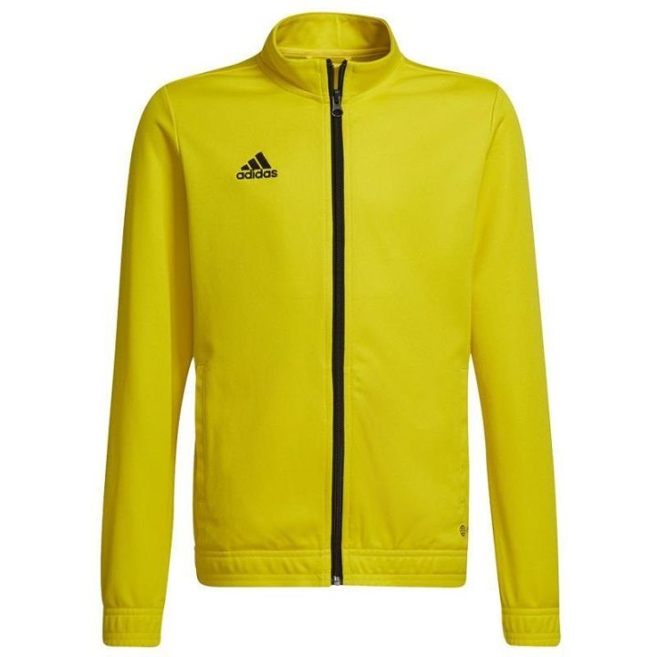 Džemperis vaikams su užtrauktuku adidas Entrada 22 Track, geltonas