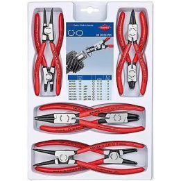 Fiksavimo žiedų replių rinkinys Knipex, 8 vnt