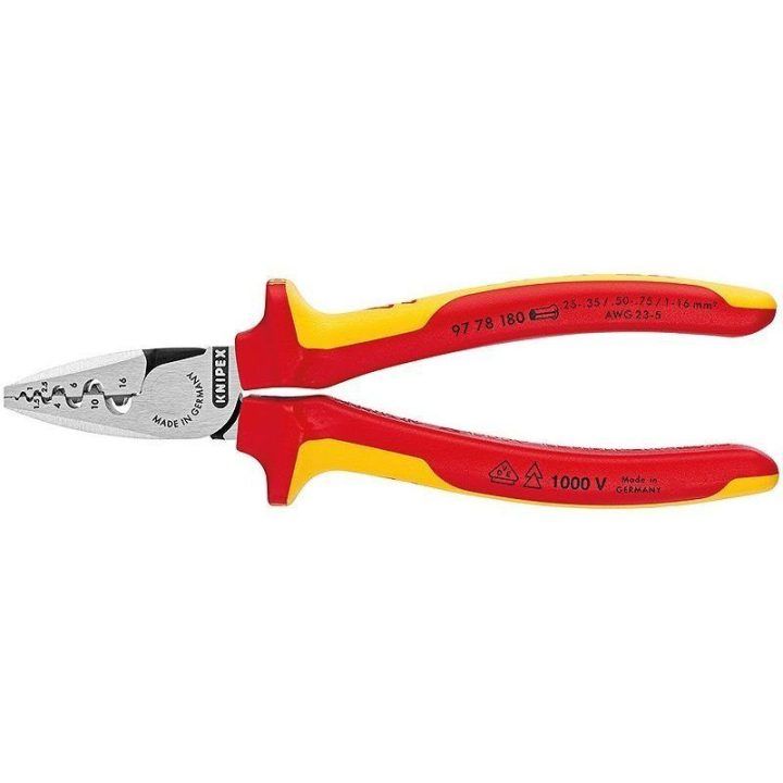 Kabelių užspaudimo įrankis Knipex 97 78 180