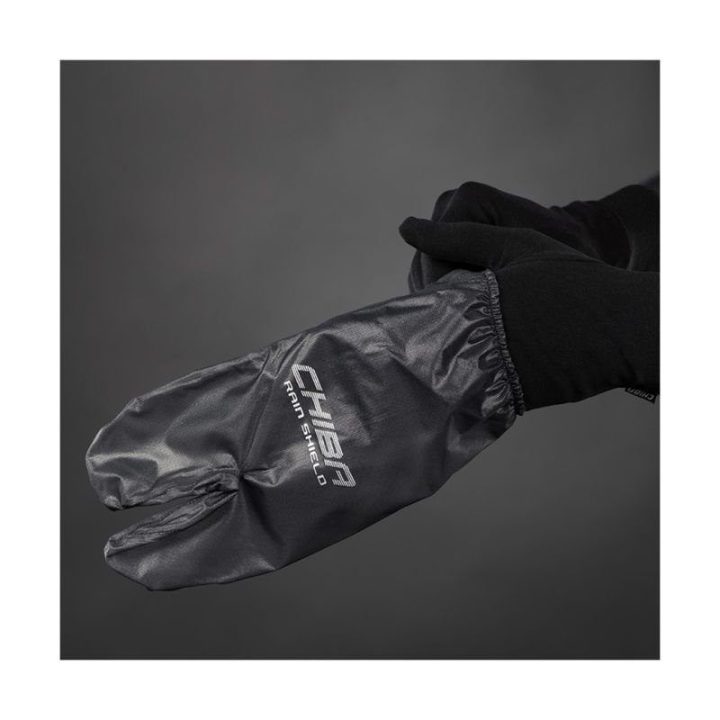 Pirštinės CHIBA Rain Shield Superlight, M dydis, juodos