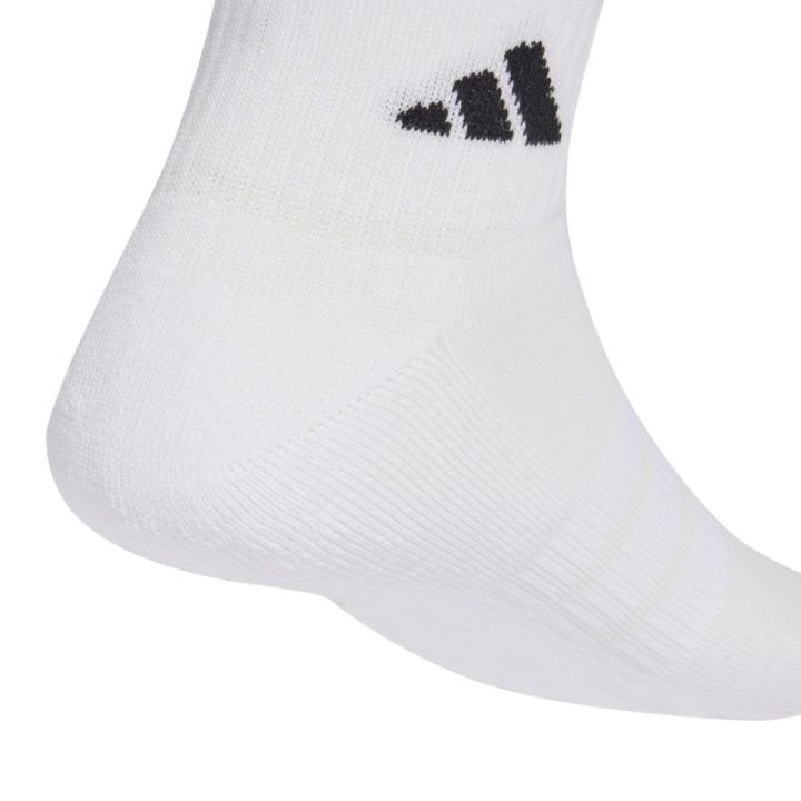 Medvilninės kojinės adidas Cushioned Essentials, 6 poros, baltos