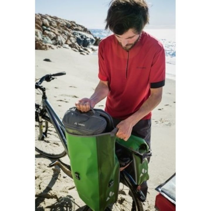 Dviračio krepšys Vaude Aqua Back, 48 l, juodas