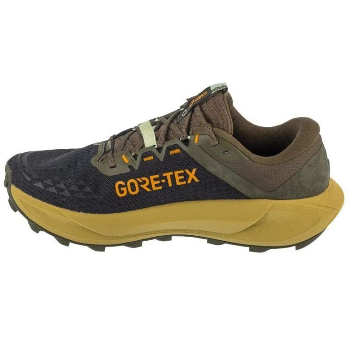 Vyriški bėgimo bekele bateliai ASICS Gel-Trabuco 13 GTX, juodi