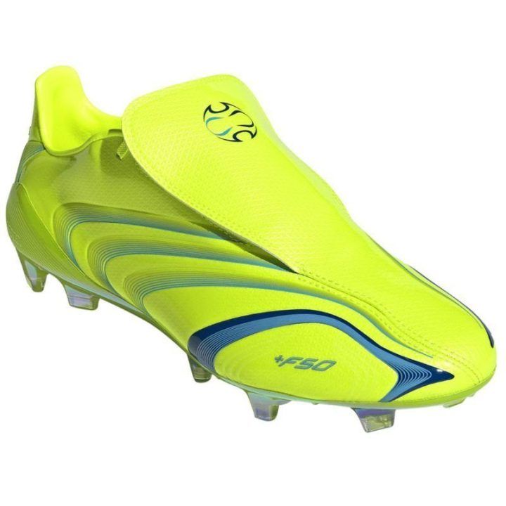 Futbolo bateliai natūraliai vejai adidas F50 Elite FG