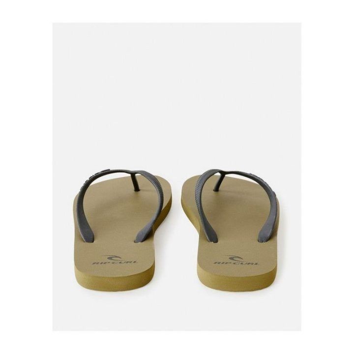 Moteriškos šlepetės per pirštą Rip Curl Brand Logo Bloom, alyvuogių