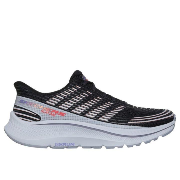 Moteriški bėgimo batai Skechers GO RUN CONSISTENT 2.0 SENNA, juodi ir įvairiaspalviai
