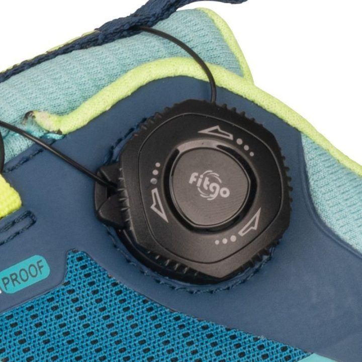 Neperšlampami žygio batai Trollkids Trollfjord Hiker Low XT, mėlyni