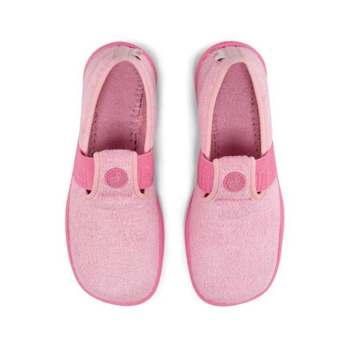 Vaikiškos medvilninės barefoot tipo šlepetės Affenzahn Vegan Dreamy