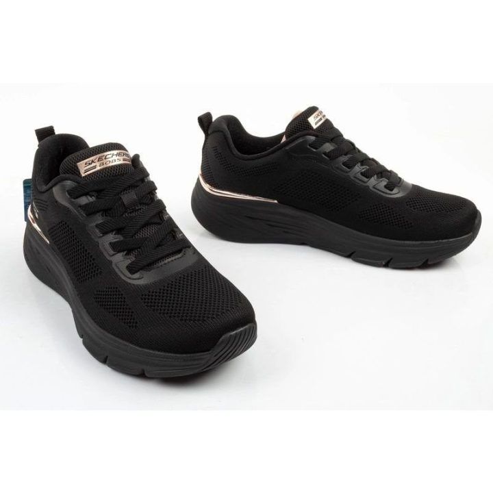 Moteriški sportbačiai Skechers BOBS Sport Arch Fit Elev8, juodi