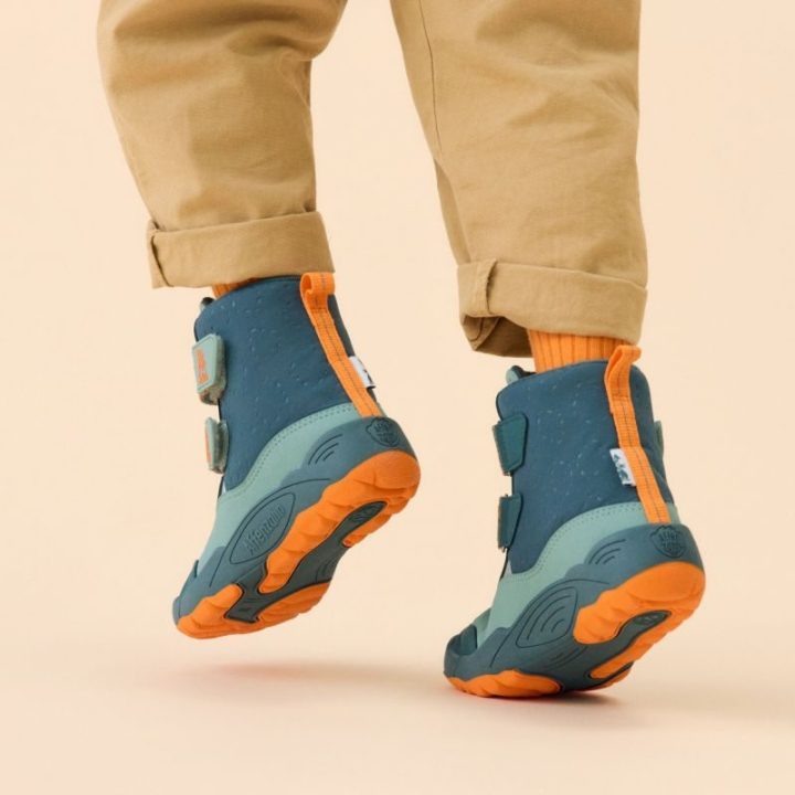 Vaikiški aukšti žieminiai batai barefoot tipo Affenzahn Blizzy Rabbit