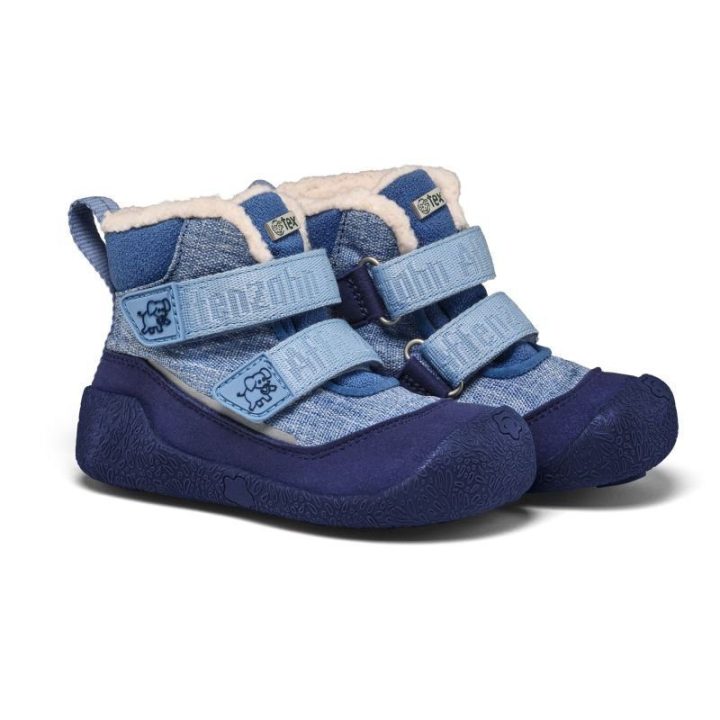 Vaikiški žieminiai batai barefoot tipo Affenzahn Snuggy Elephant