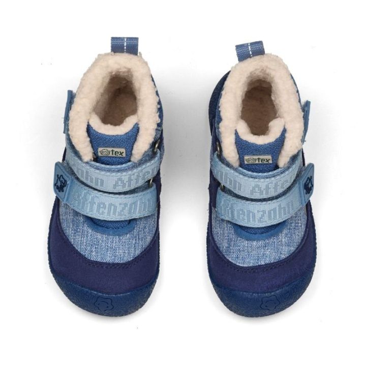 Vaikiški žieminiai batai barefoot tipo Affenzahn Snuggy Elephant