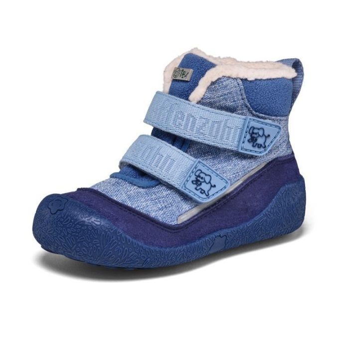 Vaikiški žieminiai batai barefoot tipo Affenzahn Snuggy Elephant
