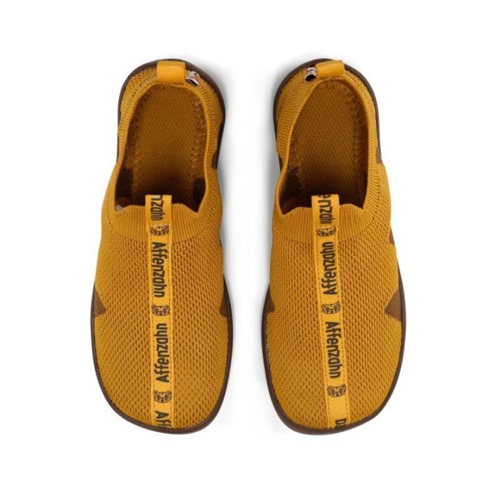Vaikiškos barefoot tipo šlepetės Affenzahn Flinky Tiger