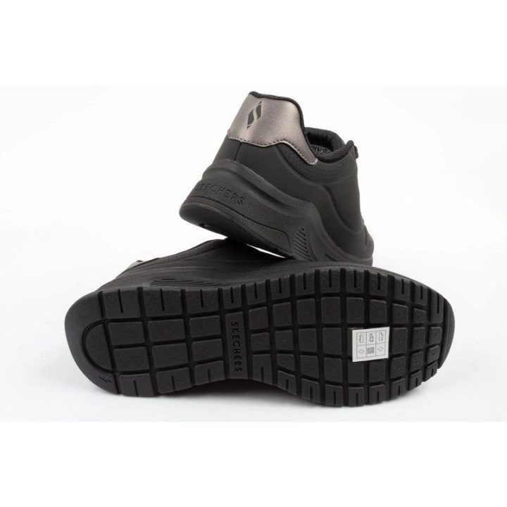 Moteriški sportbačiai su platforma Skechers Uno Lite 2, juodi