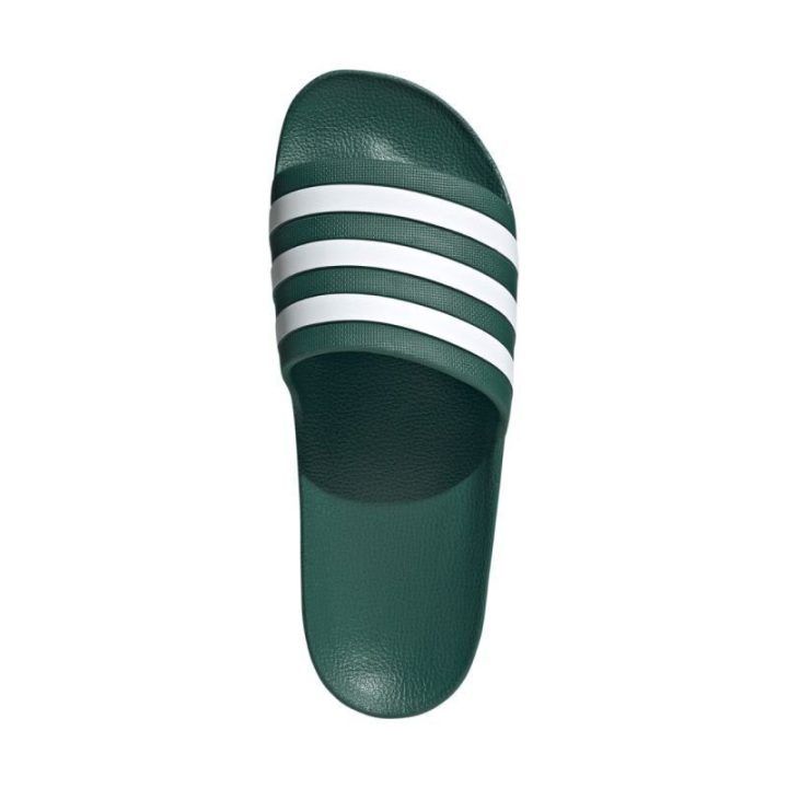 Moteriškos šlepetės baseinui adidas Adilette Aqua, žalios