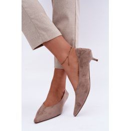 Moteriški aukštakulniai bateliai Step in style, smėlio