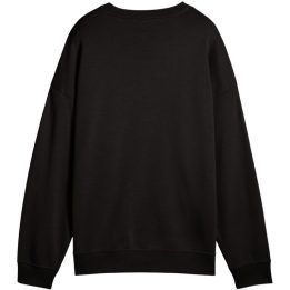 Moteriškas laisvo kirpimo džemperis Puma ESS Oversized Crew TR, juodas