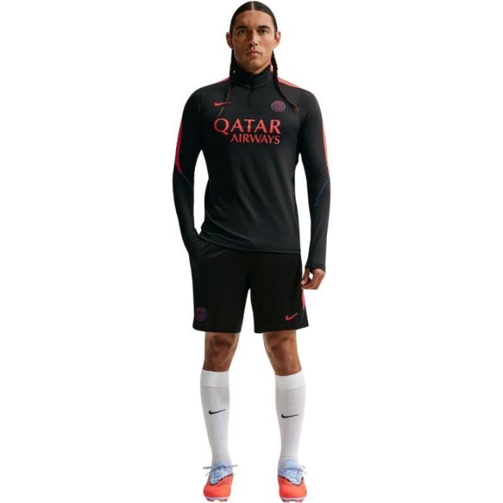 Vyriški futbolo šortai Nike Dri-FIT PSG, juodi