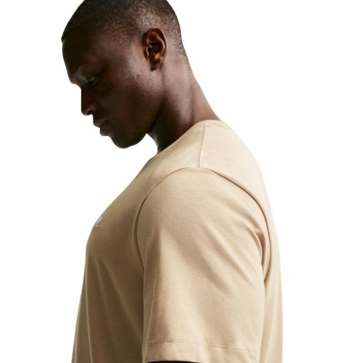 Vyriški medvilniniai marškinėliai Nike Club Tee, smėlio