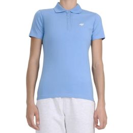 Moteriški polo marškinėliai 4F F0768, mėlyni
