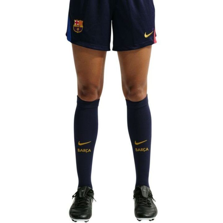 Moteriški futbolo šortai Nike FC Barcelona, mėlyni ir raudoni