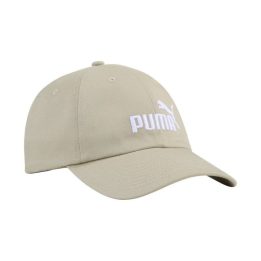 Medvilninė kepurė su snapeliu Puma Ess No.1 Logo BB, pilka