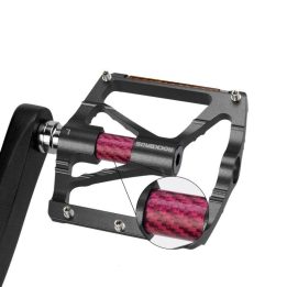Dviračio pedalai su atšvaitais Rockbros K307PT, mėlyni