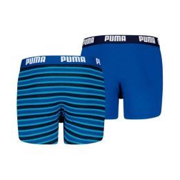 Bokserių komplektas berniukams Puma, 2 poros, mėlynos ir juodos