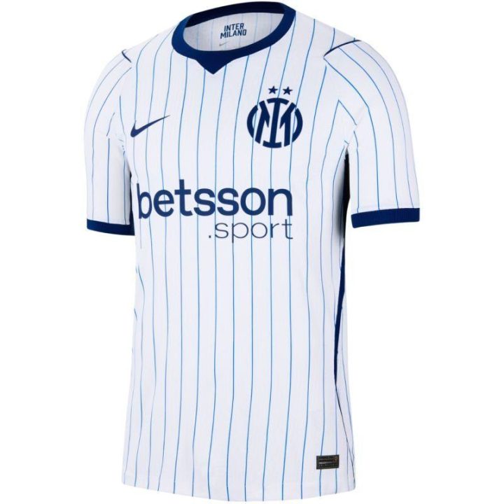 Vyriški išvykos marškinėliai Nike Inter 2026/27, balti ir mėlyni