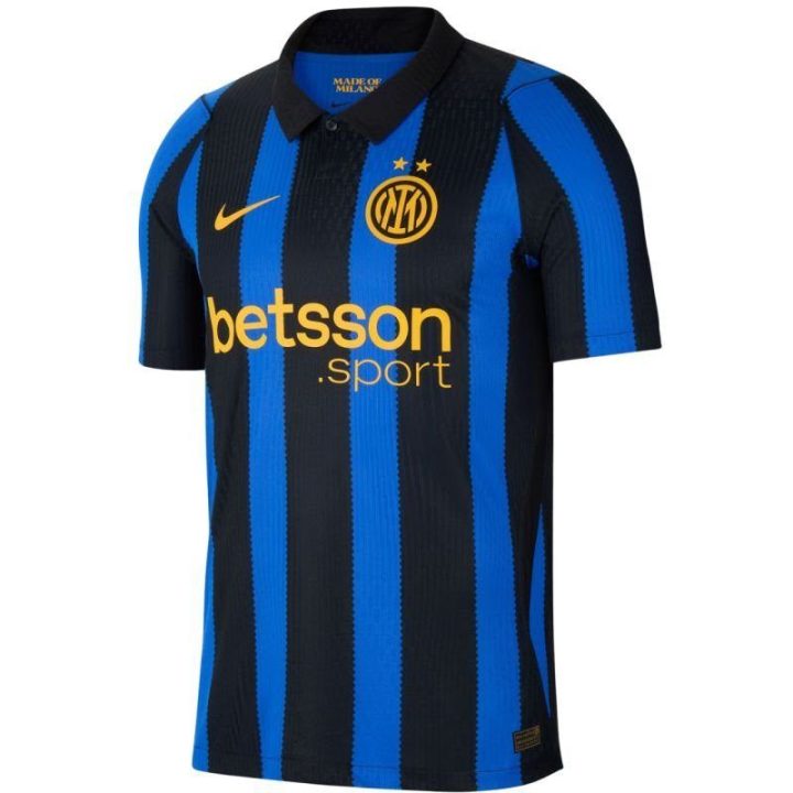 Vyriški futbolo marškinėliai Nike Inter 2026/27, mėlyni ir juodi