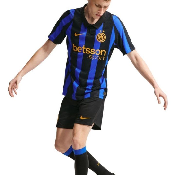 Vyriški futbolo marškinėliai Nike Inter 2026/27, mėlyni ir juodi