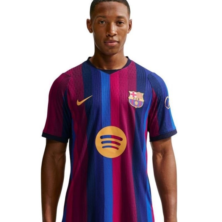 Vyriški futbolo marškinėliai Nike FC Barcelona, bordo ir tamsiai mėlyni