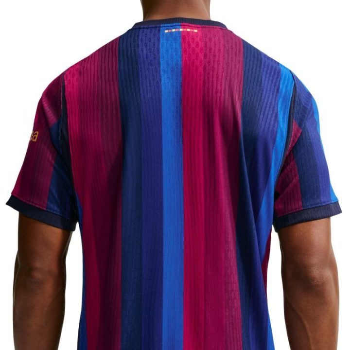 Vyriški futbolo marškinėliai Nike FC Barcelona, bordo ir tamsiai mėlyni
